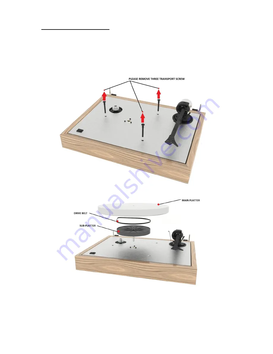 Pro-Ject Audio Systems THE CLASSIC Instructions For Use Manual Download Page 7