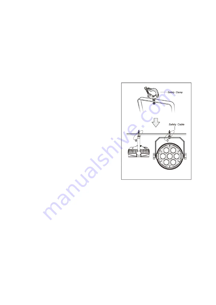 Pro Lighting FRAME PAR 7x12 User Manual Download Page 14