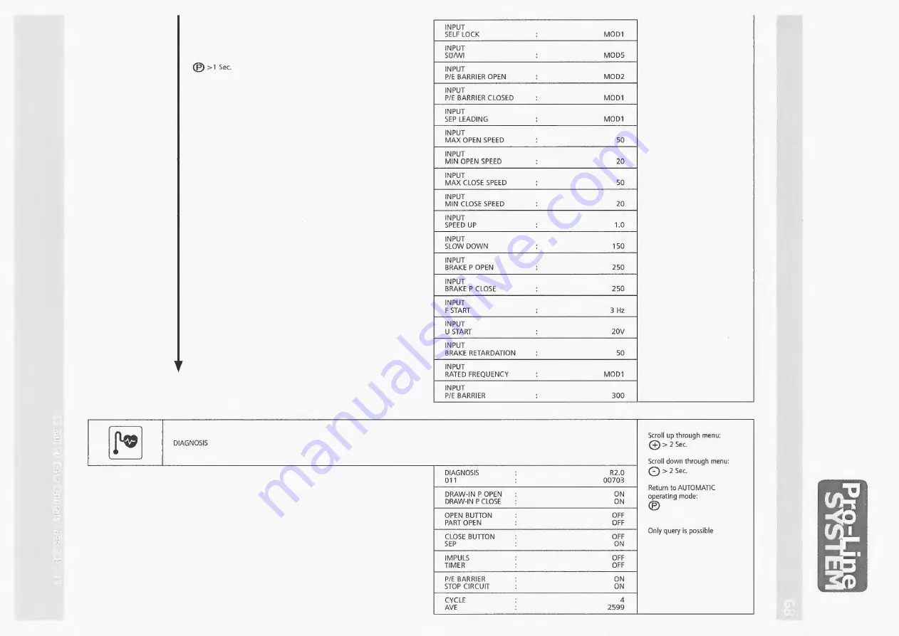 Pro-Line System CS300FU Operating Instructions Manual Download Page 15