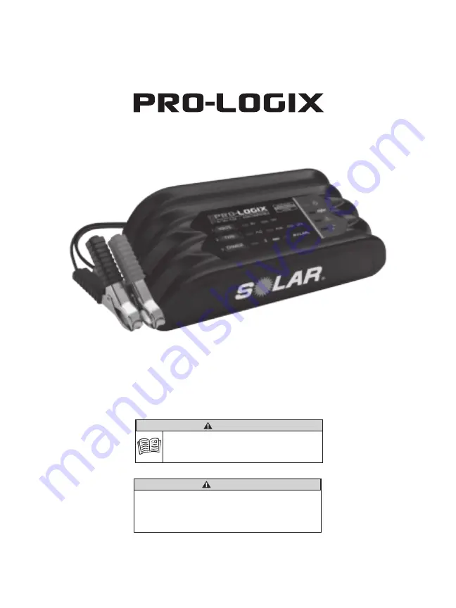 Pro-Logix 141-215-000 Operator'S Manual Download Page 1