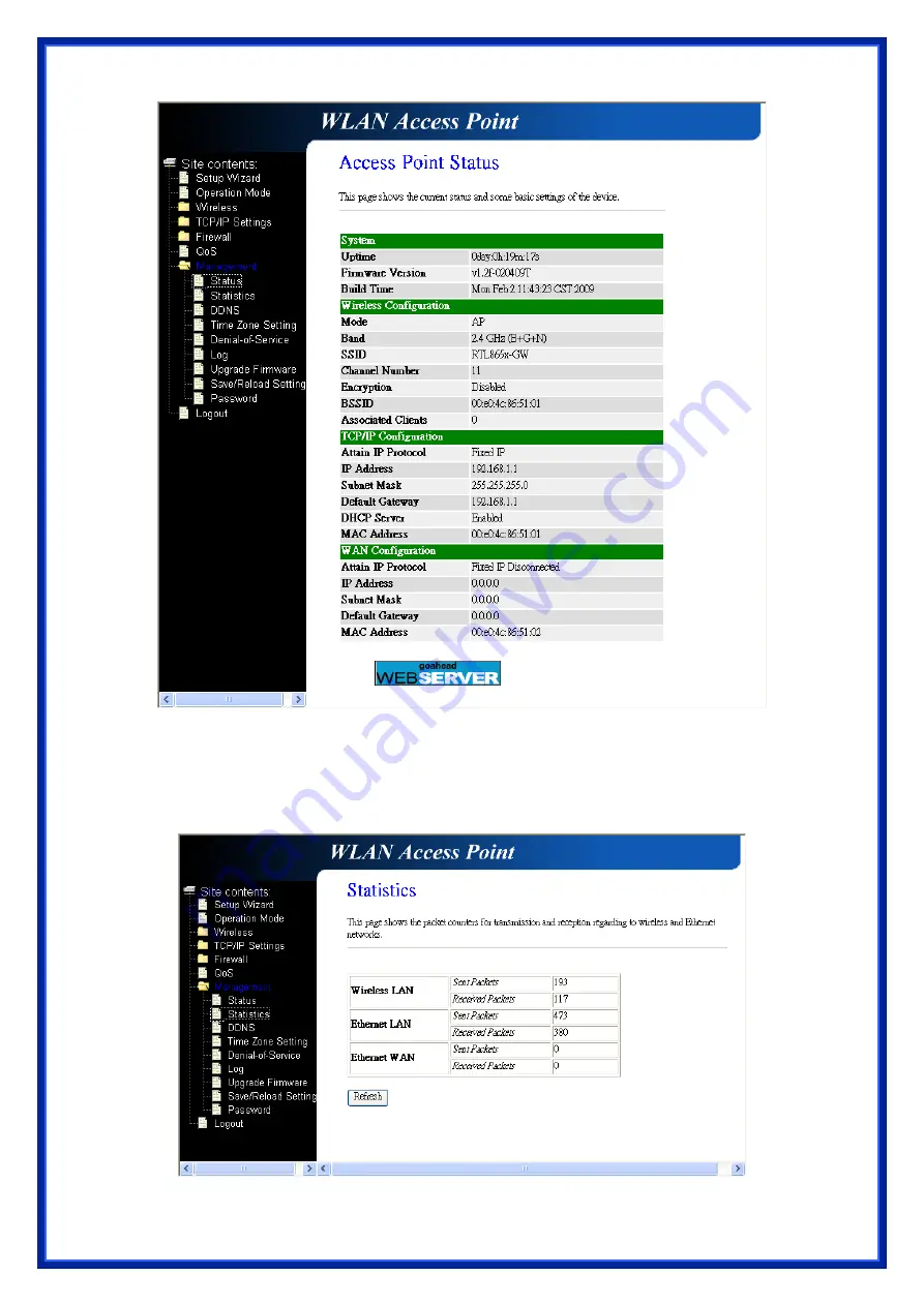 PRO-NETS WR850R User Manual Download Page 44