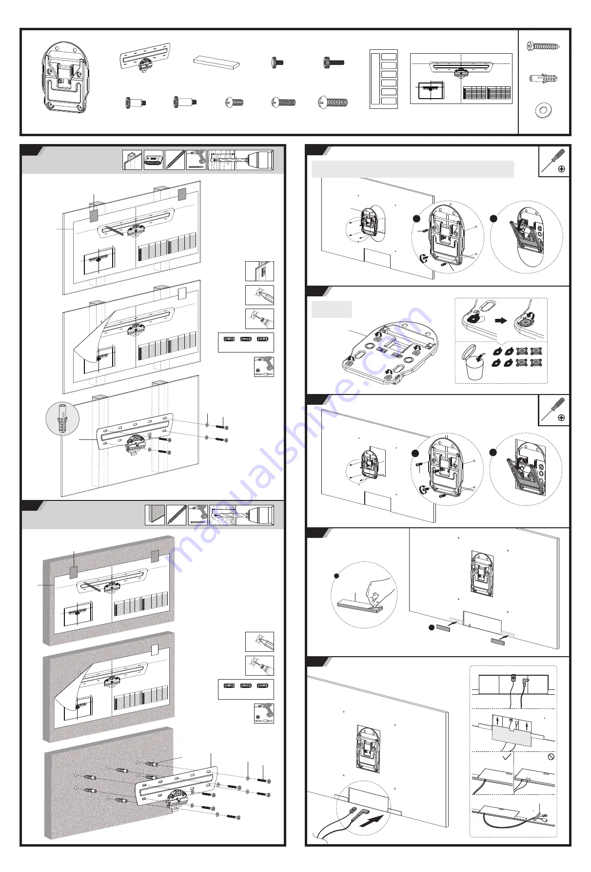 PRO SIGNAL PS-MGTVWMSQLED Assembly Instructions Download Page 2