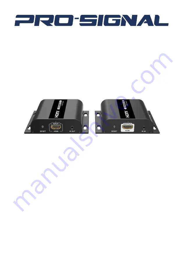 PRO SIGNAL PSG3444 Quick Start Manual Download Page 1