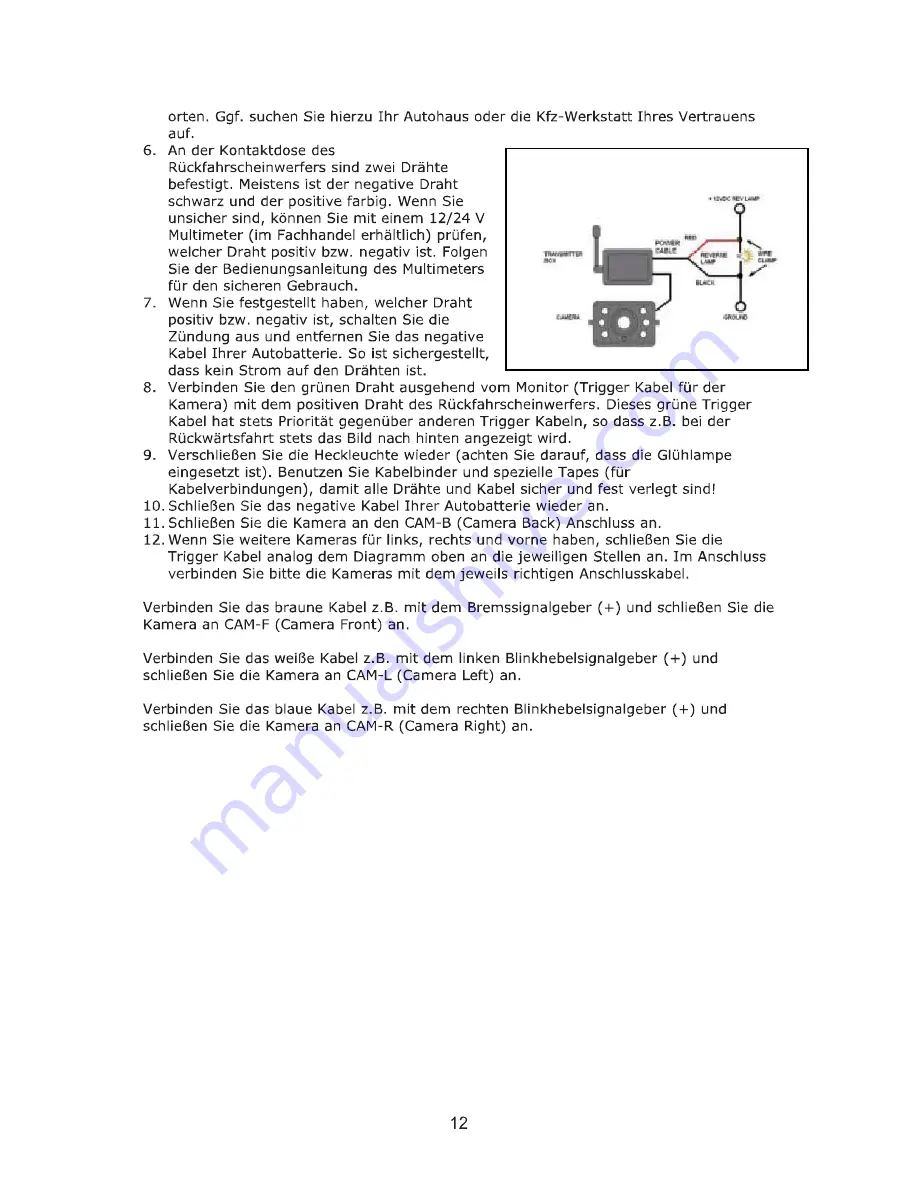 pro user RVC7040N Скачать руководство пользователя страница 12