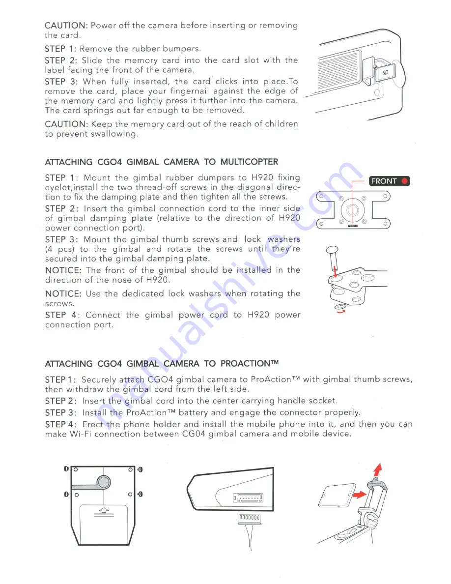 Proaction CGO4 Quick Start Manual Download Page 5