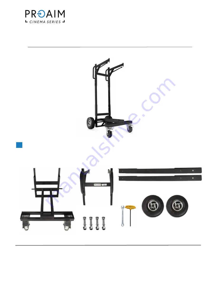 PROAIM Cinema Vanguard CT-VNGD-CS Assembly Manual Download Page 1