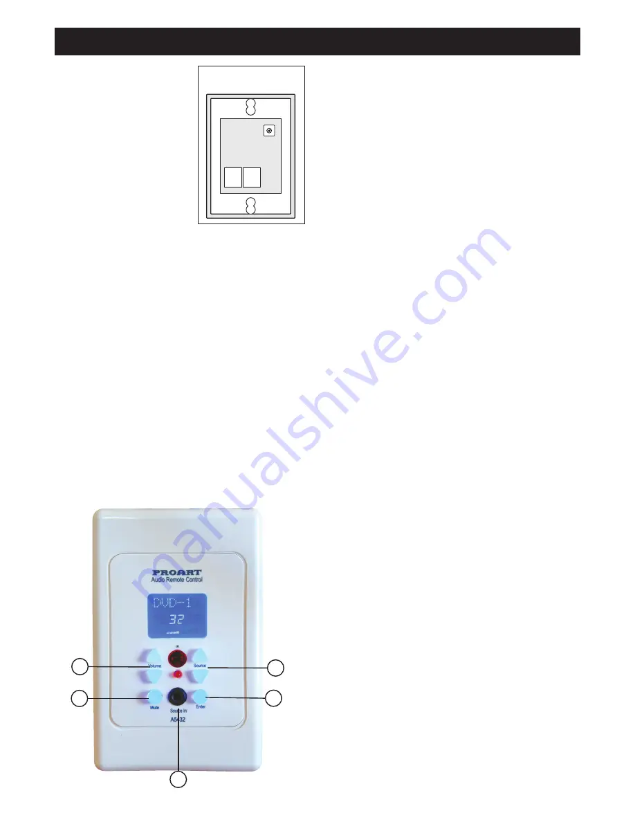 PROART A 5430 Installation & Operating Instructions Manual Download Page 6