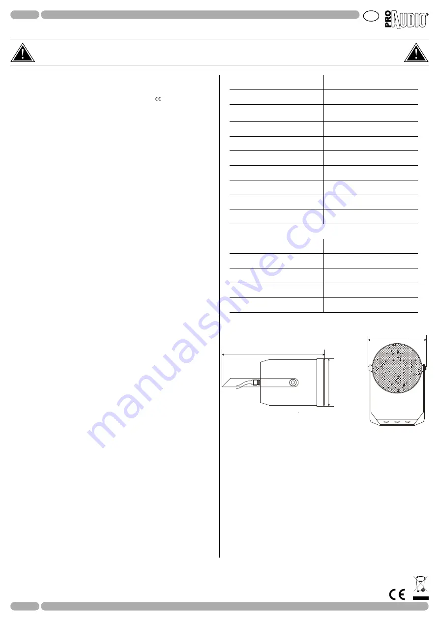 ProAudio DK80T User Manual Download Page 1