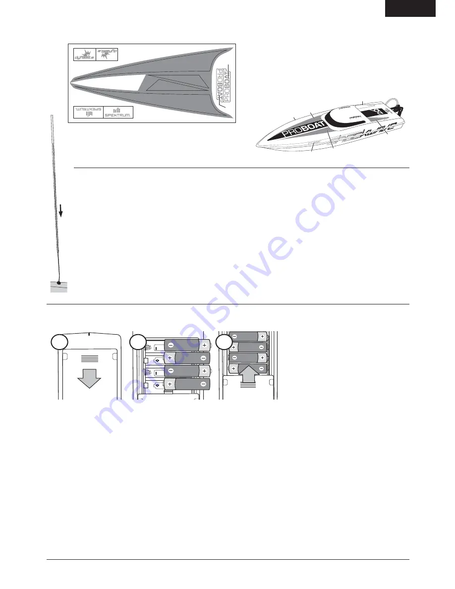 ProBoat ShockWave PRB0650 Owner'S Manual Download Page 43