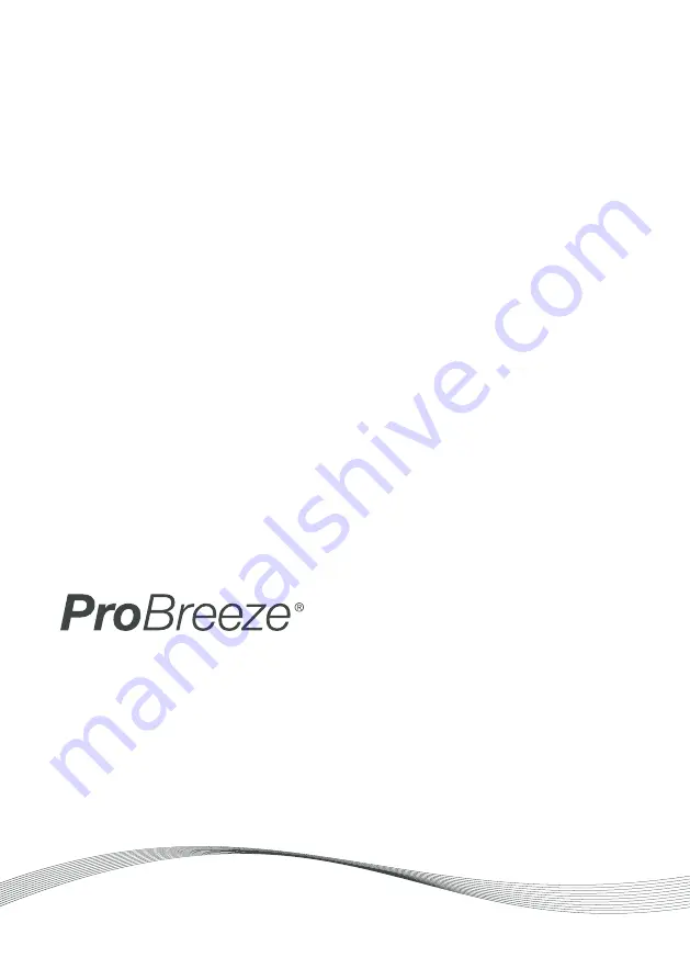 ProBreeze PB-07-US Скачать руководство пользователя страница 12