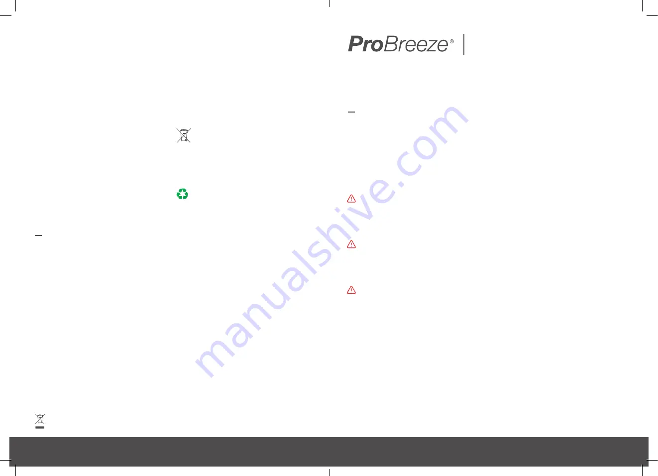 ProBreeze PB-F16-US Instruction Manual Download Page 6