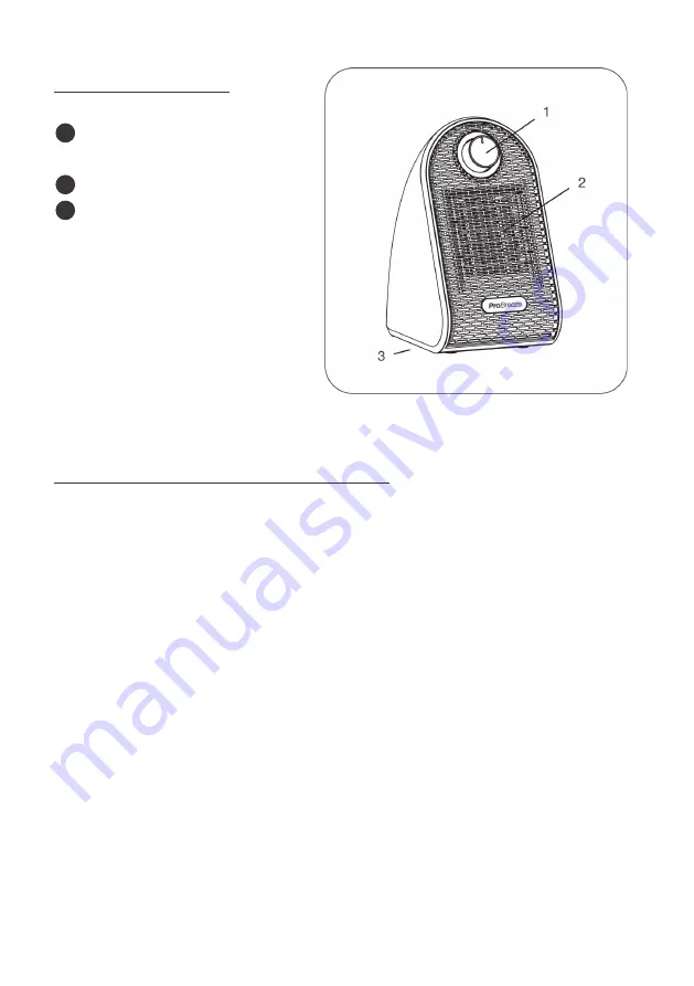 ProBreeze PB-H03 Instruction Manual Download Page 12