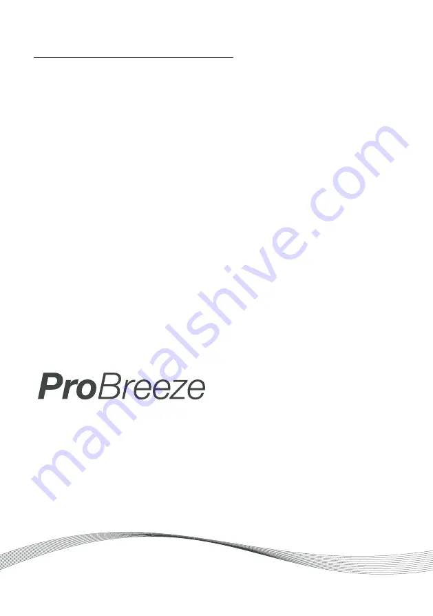 ProBreeze PB-H03 Скачать руководство пользователя страница 16