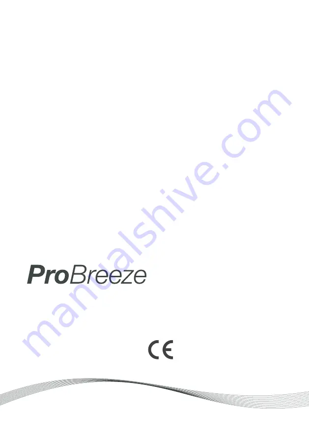 ProBreeze PB-H05 Instruction Manual Download Page 44