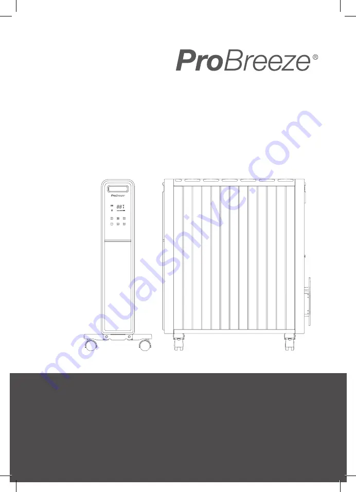 ProBreeze PB-H14 Instruction Manual Download Page 1