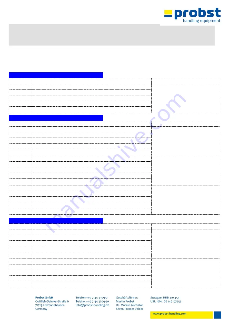 probst 51400036 Скачать руководство пользователя страница 107