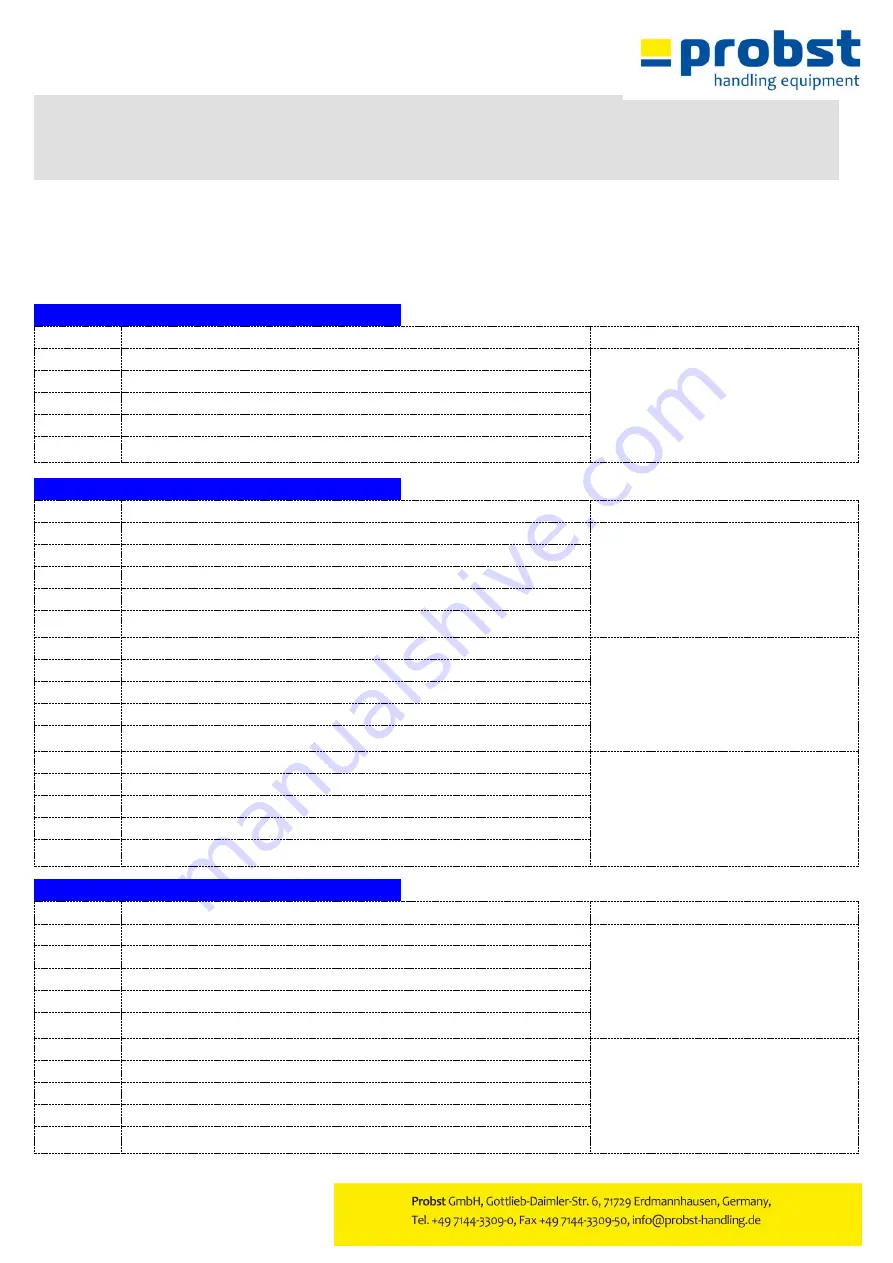 probst 51700004 Operating Instructions Manual Download Page 76