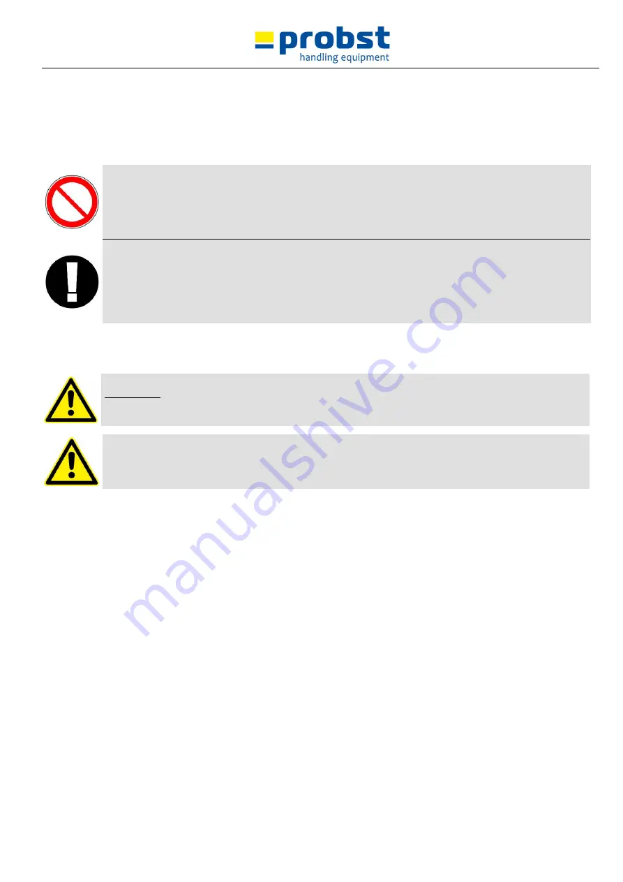 probst 5310.0130 Operating Instructions Manual Download Page 28