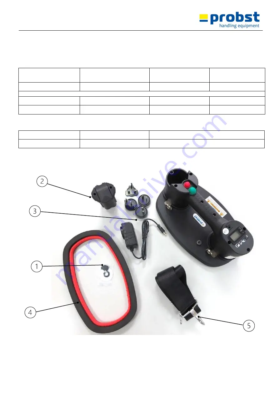 probst 58500014 Operating Instructions Manual Download Page 43