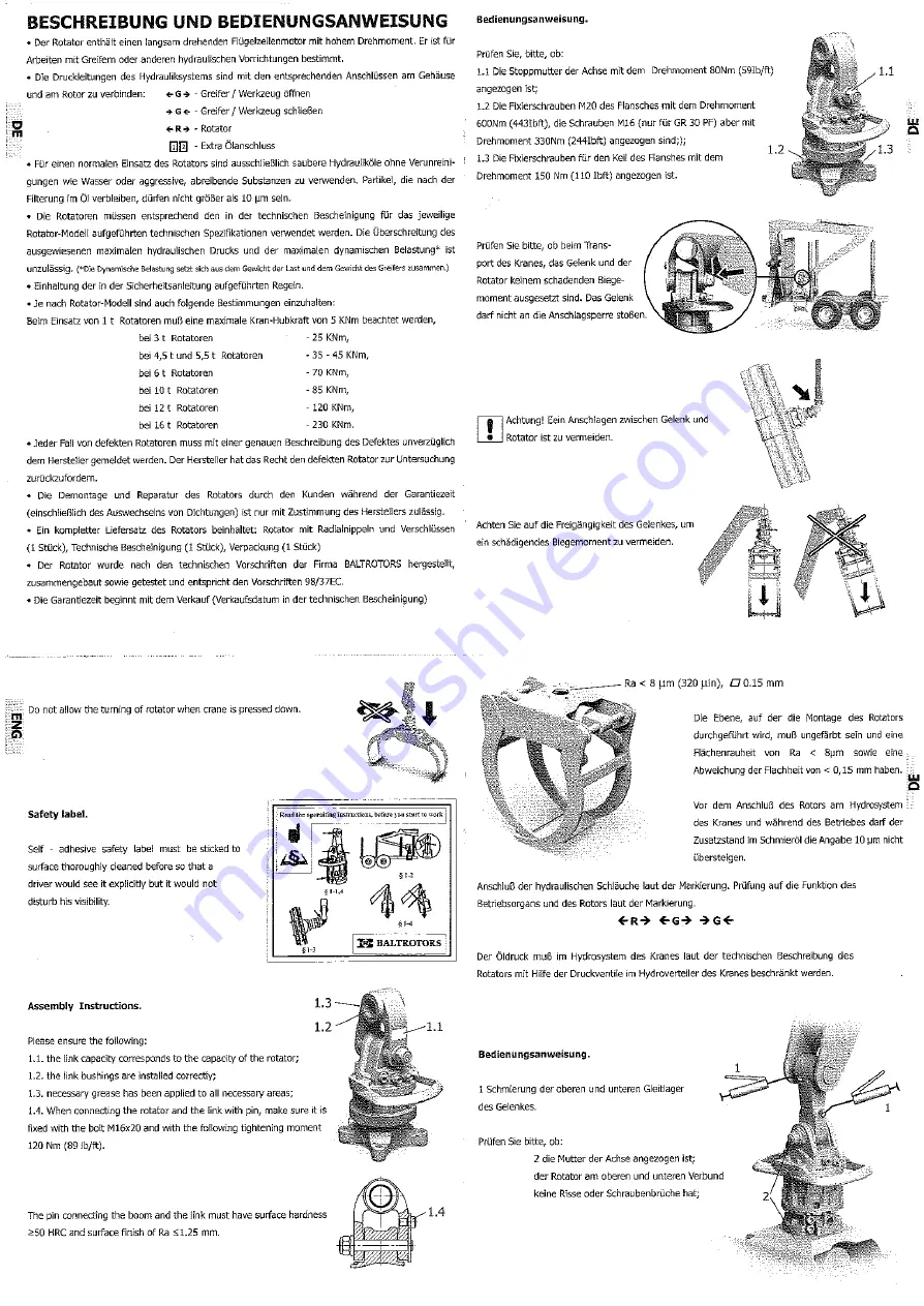 probst AKZ-UNIGRIP-1230 Operating Instructions Manual Download Page 28