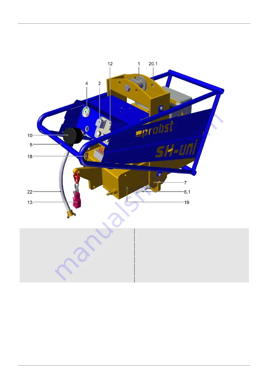 probst SH-2500-UNI-GL Скачать руководство пользователя страница 18