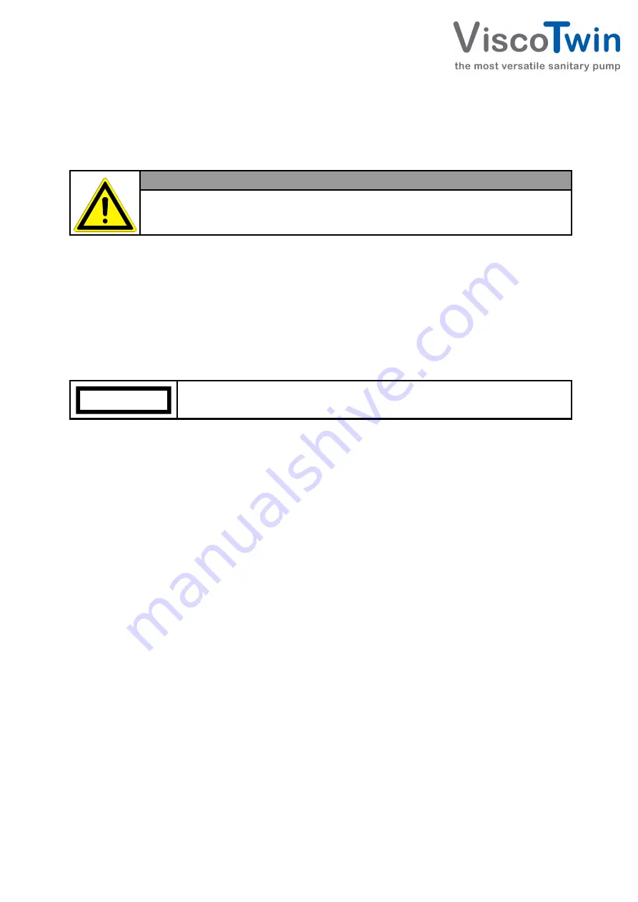 PROCESSTEC ViscoTwin 104 Series Instruction Manual Download Page 22