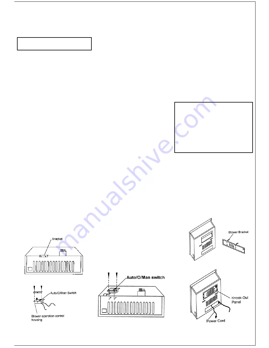 Procom BL28TYLA-C Owner'S Operation And Installation Manual Download Page 9