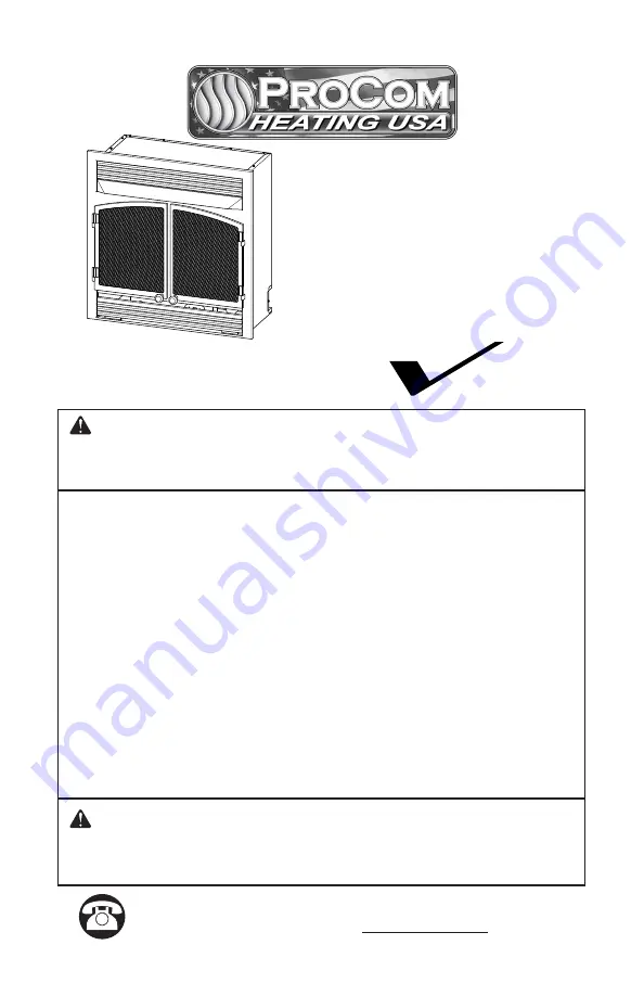 Procom FBNSD400T-ZC Series Owner'S Operation And Installation Manual Download Page 1