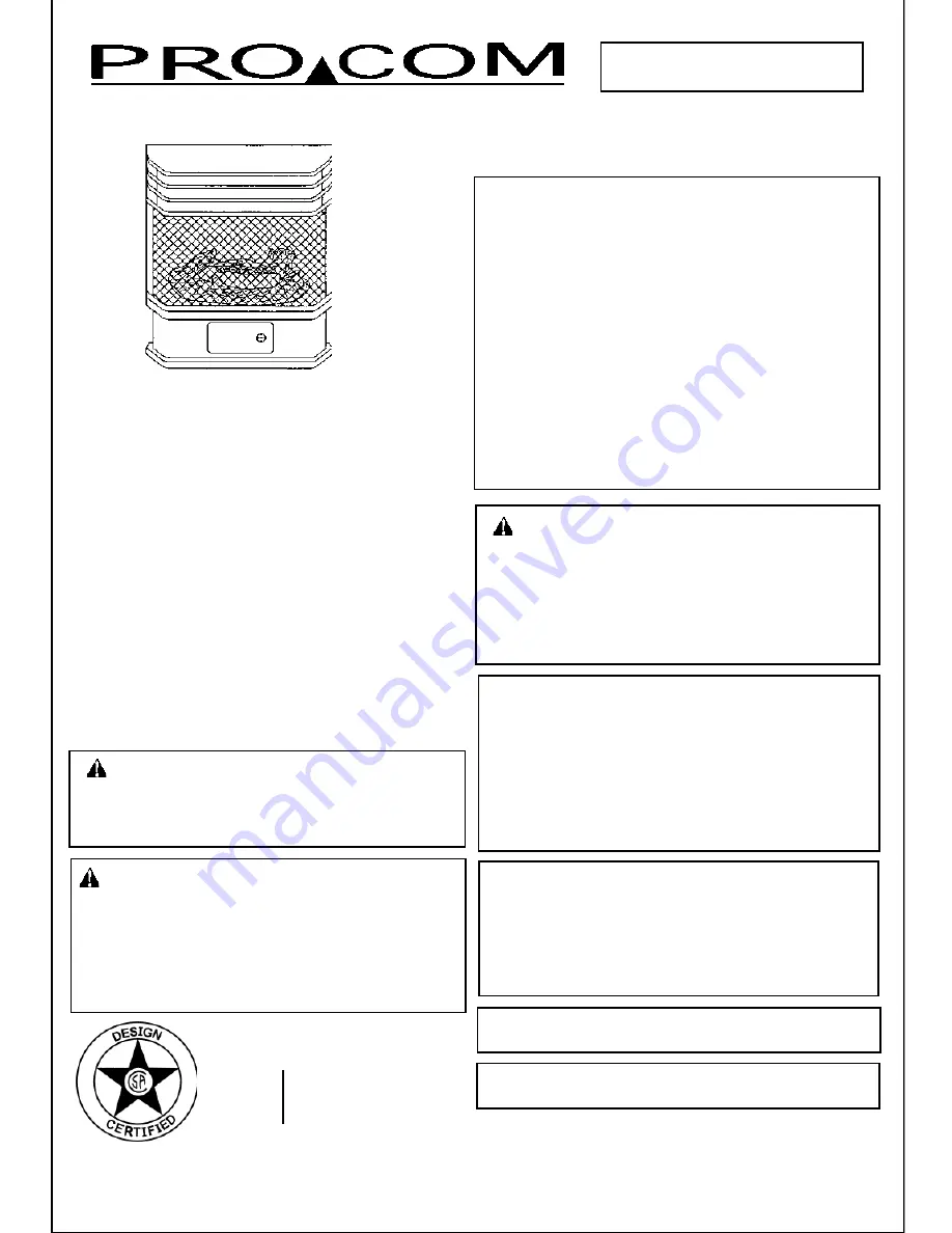 Procom SL280TYA Скачать руководство пользователя страница 1