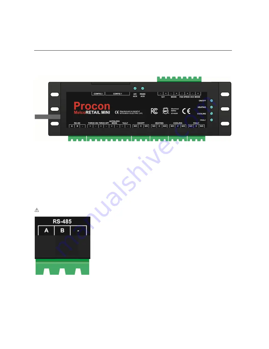 Procon MelcoRETAIL MINI Instruction Manual Download Page 17