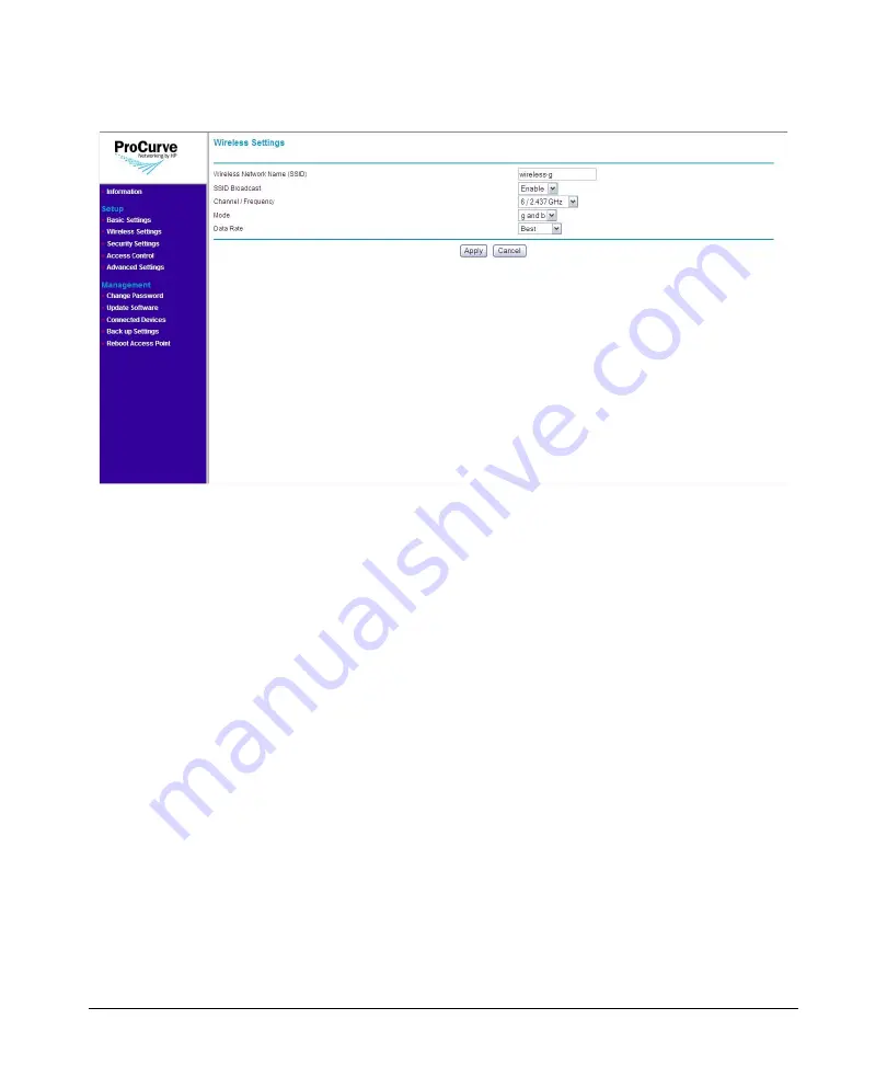 ProCurve 10ag Installation And Configuration Manual Download Page 42