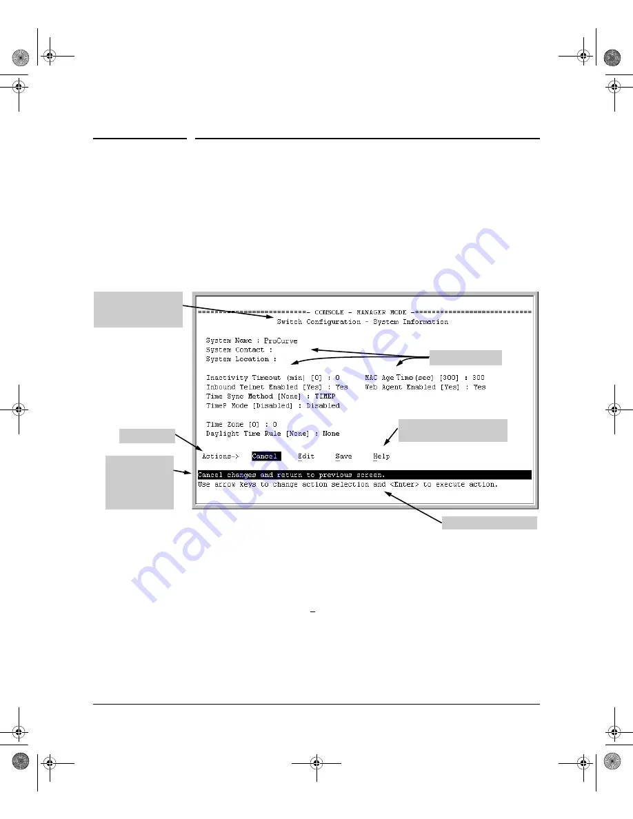 ProCurve 3500yl Series Management And Configuration Manual Download Page 63