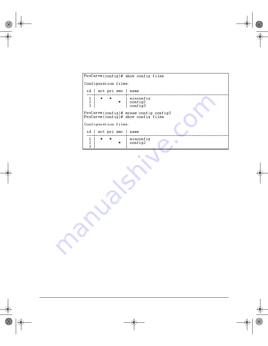 ProCurve 3500yl Series Management And Configuration Manual Download Page 149