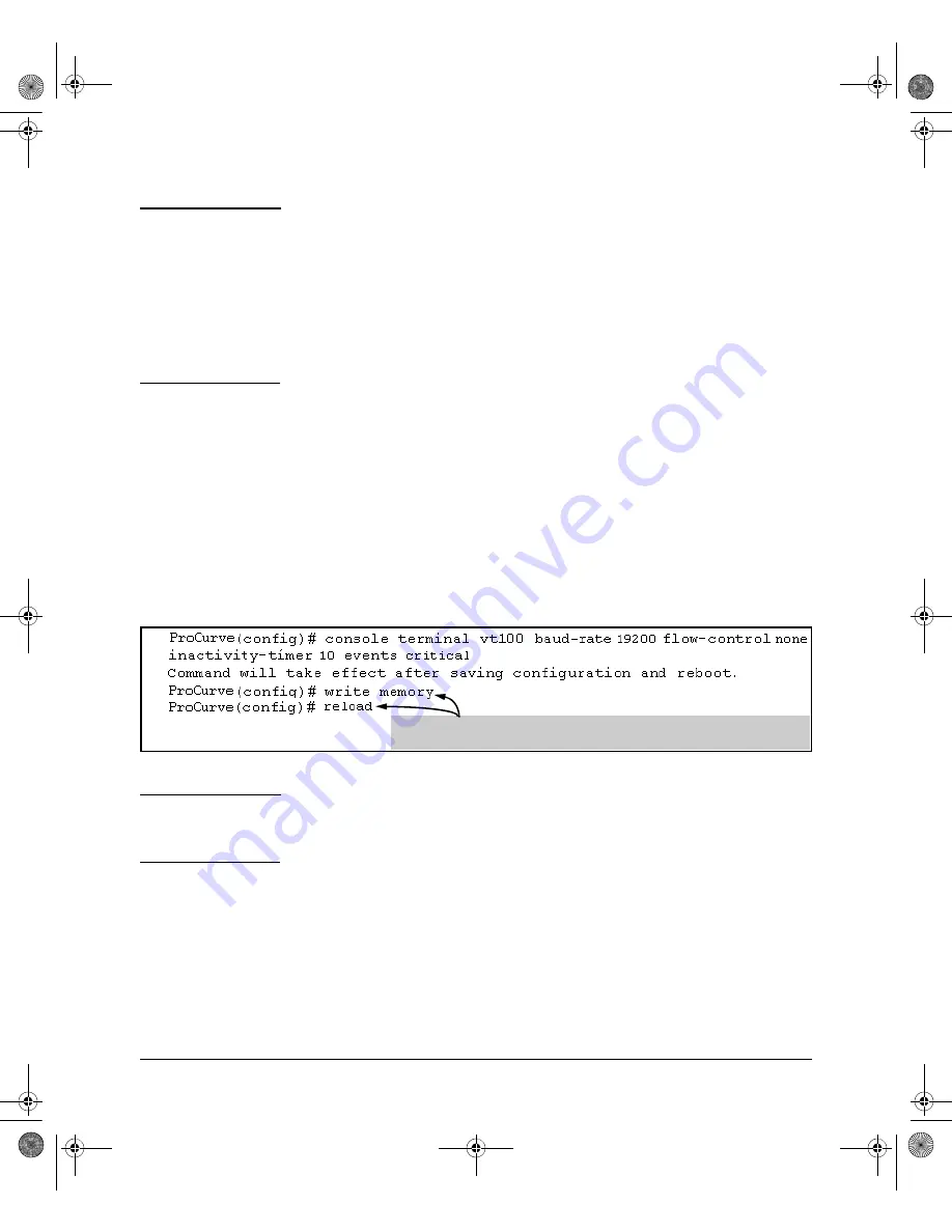 ProCurve 3500yl Series Management And Configuration Manual Download Page 159