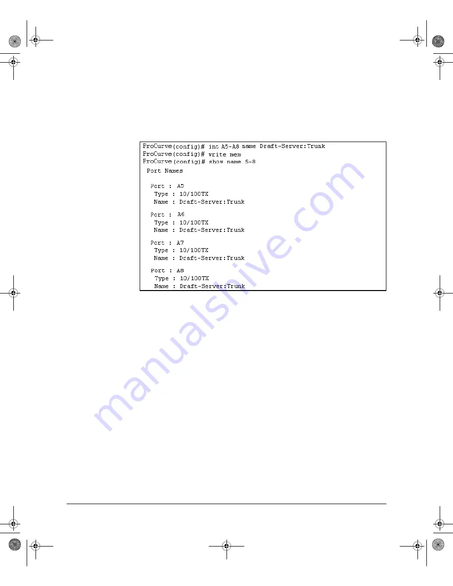 ProCurve 3500yl Series Management And Configuration Manual Download Page 238