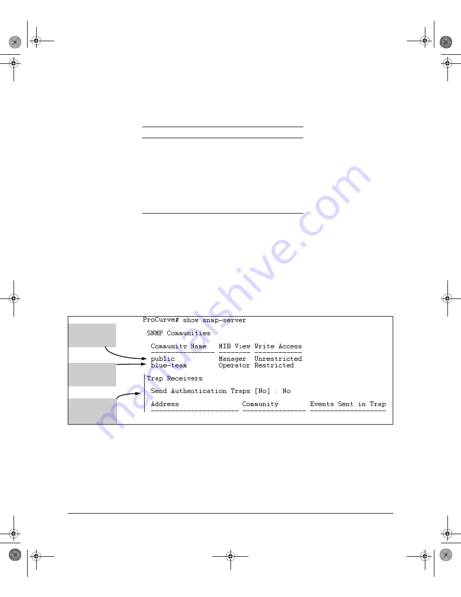 ProCurve 3500yl Series Management And Configuration Manual Download Page 371