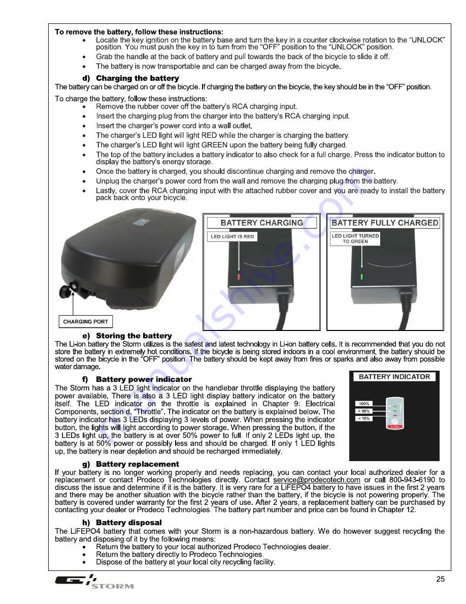 Prodeco Technologies Storm 2013 Скачать руководство пользователя страница 25