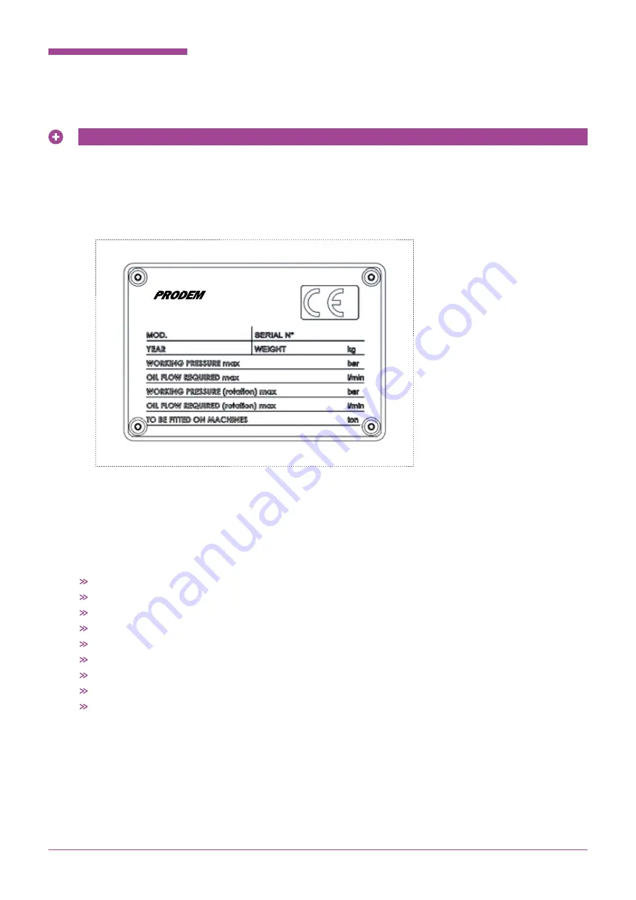 PRODEM PDS 030R Operating Instructions Manual Download Page 8