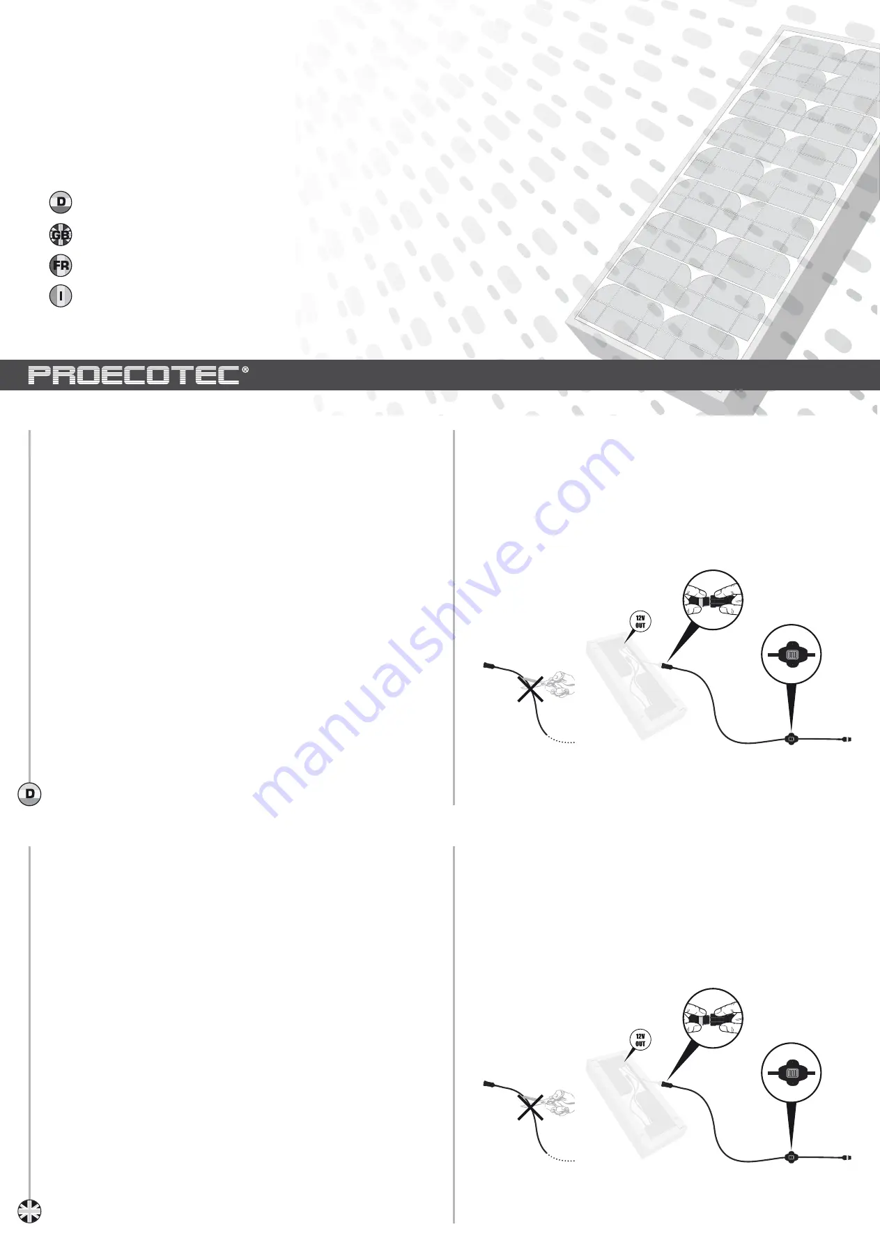 Proecotec ENERGY ONE - System LAS050 Скачать руководство пользователя страница 1