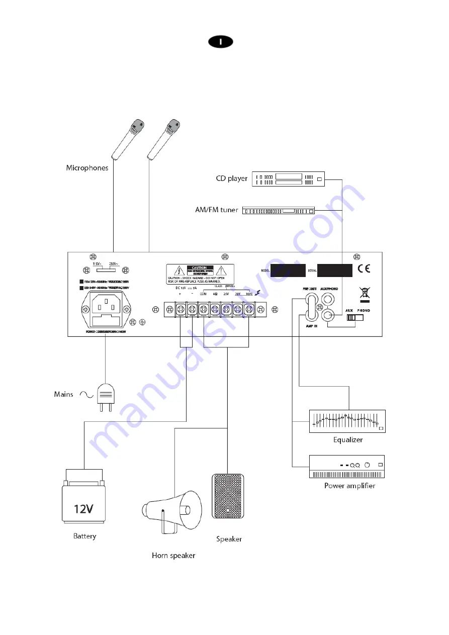 PROEL 8032496000846 Instruction Manual Download Page 12