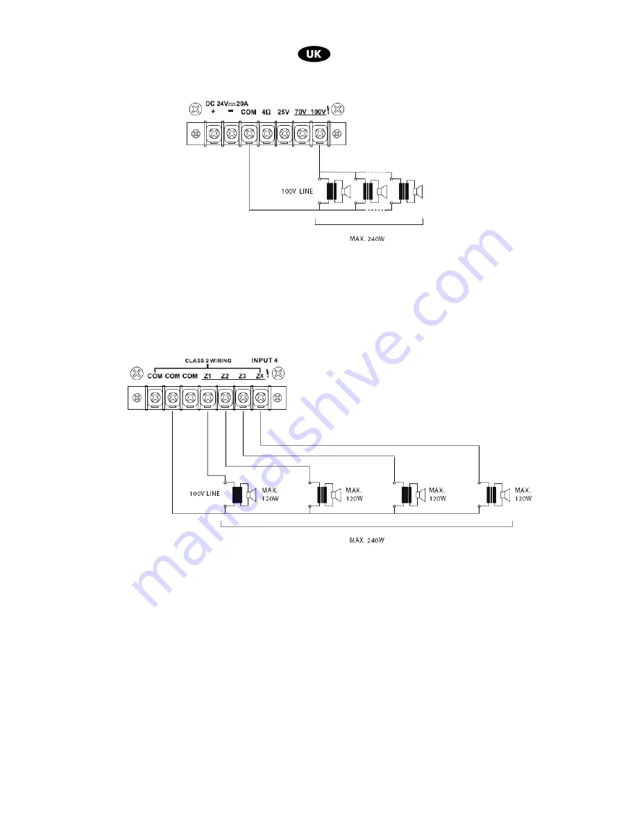 PROEL AMP240V4 Instruction Manual Download Page 27