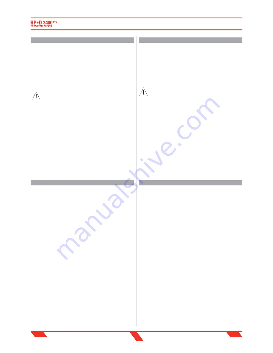 PROEL HPD3400 User Manual Download Page 5