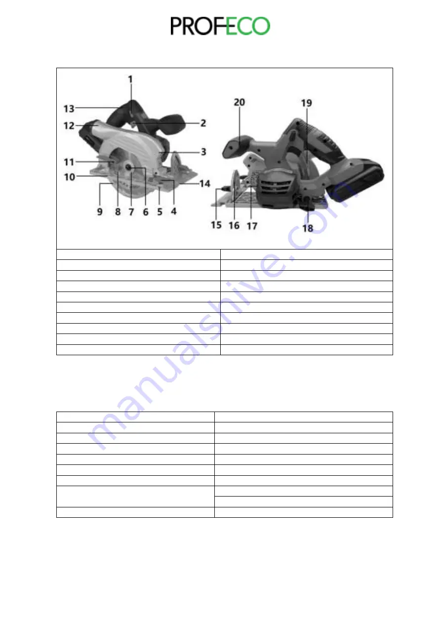 PROFECO 77416 Instruction Manual Download Page 23