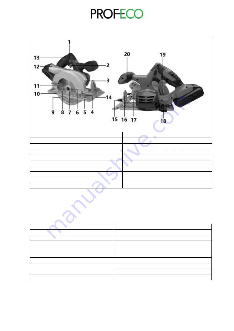 PROFECO 77416 Instruction Manual Download Page 36