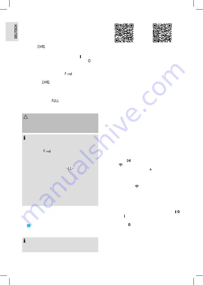 Profi Care PC-BSR 3043 Instruction Manual Download Page 8