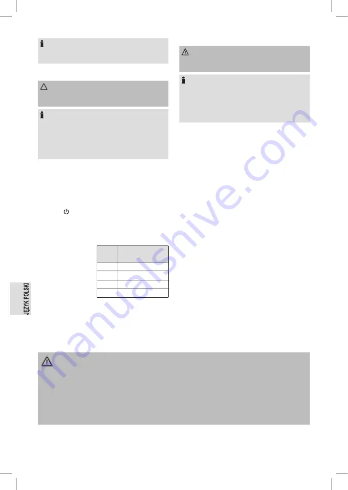 Profi Care PC-HSM/R 3013 Instruction Manual Download Page 38