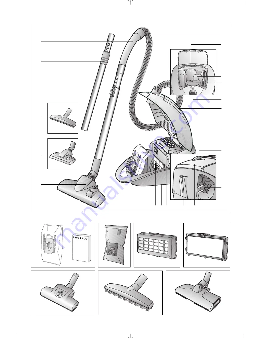 PROFILO VS7PT SERIES Instructions For Use Manual Download Page 6