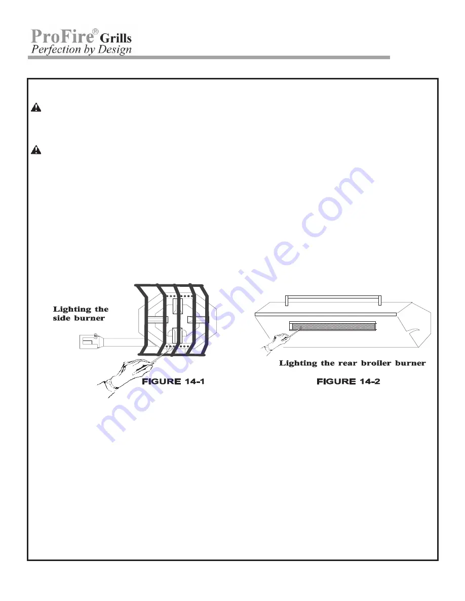 ProFire 27G Owner'S Manual & Installation Instructions Download Page 15