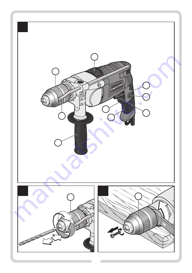 PROFIX Tryton TDW1050K Operating Instruction Download Page 2