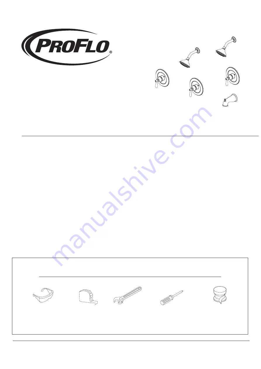 ProFlo PF3800CP Installation Instructions Download Page 1